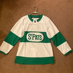 Toronto Maple Leafs “St. Pats” Special Edition Adidas Size 46 Hockey Jersey